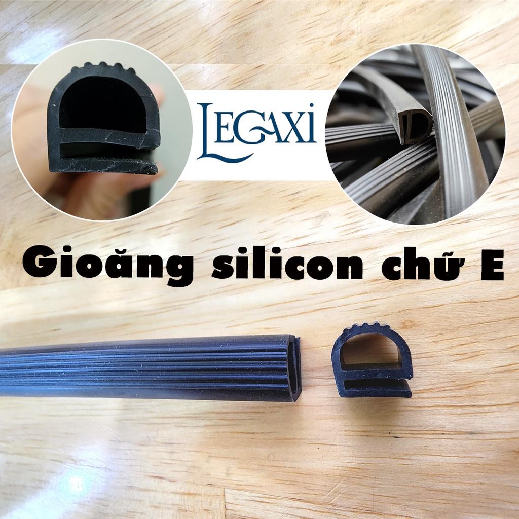 Ron Silicon, Gioăng Chịu Nhiệt Chữ E Tủ Sấy, Tủ Cơm, Tủ Hấp, Cửa Sắt Chống Ồn Dài 1 Mét Legaxi