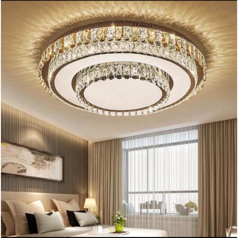 MKPL_03 Đèn mâm áp trần phale trang trí phòng khách, đèn trang trí trần tối tân DT HQ