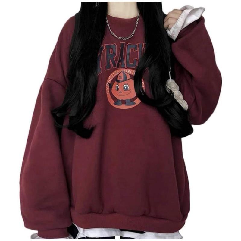 Áo swt nỉ cổ tròn cotton tay bồng ------- ÁO NỈ CỔ TRÒN SYRACUYS