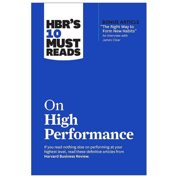 HBR's 10 Must Reads On High Performance