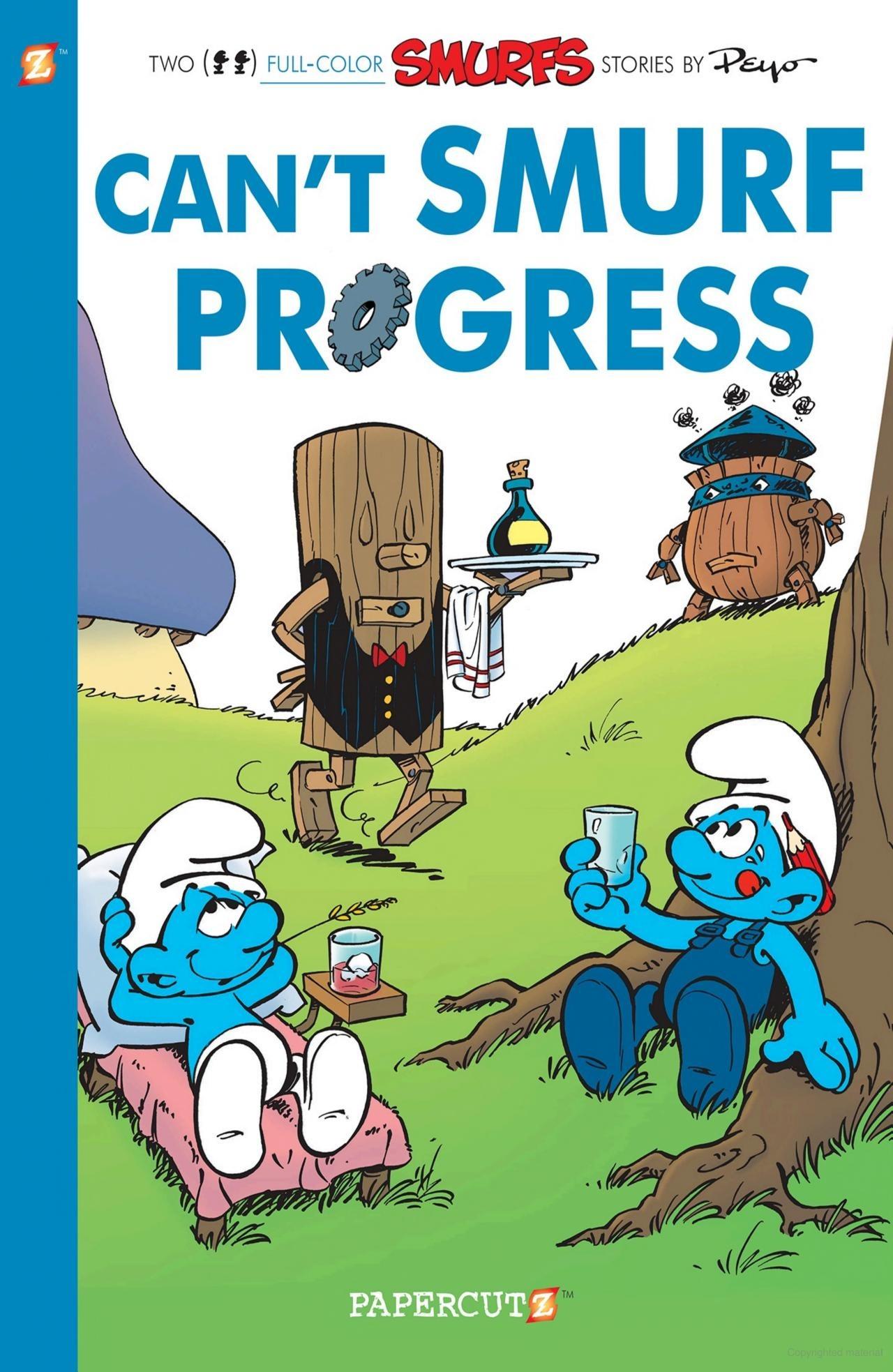 Sách ngoại văn: The Smurfs #23 - Can't Smurf Progress
