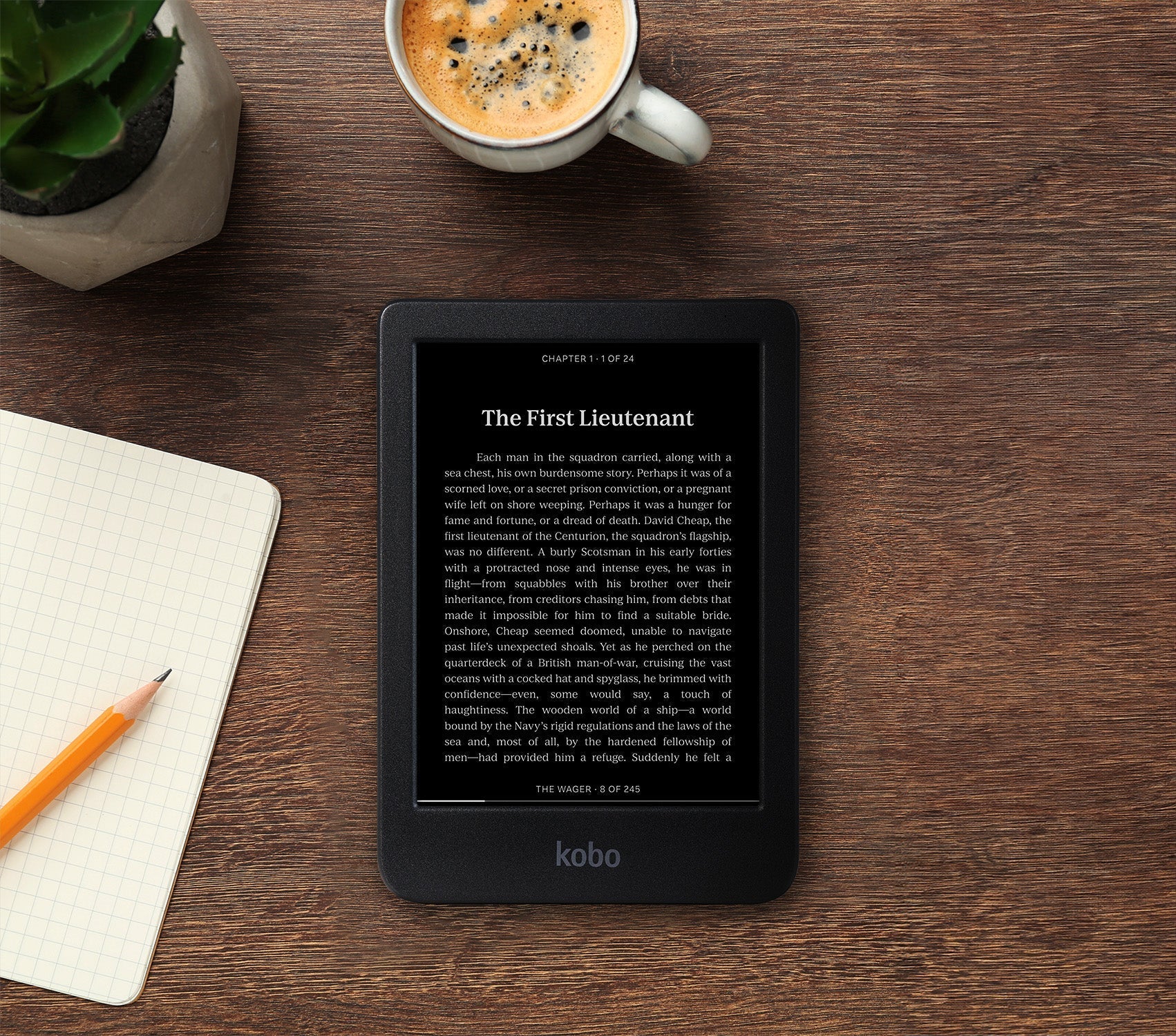 Máy đọc sách Kobo Clara (Clara Colour, Clara BW, Clara 2e, Clara HD) - 6inch, 16gb - Hàng Chính Hãng