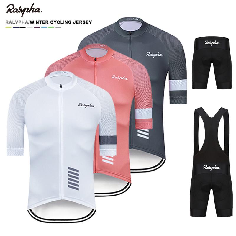 Mùa hè Jersey đi xe đạp mới đặt quần áo đạp xe Raphaful MTB quần áo xe đạp đồng phục Maillot Ropa Ciclismo Man Cycling Xe đạp Suit Color: cycling suit 8 Size: XS