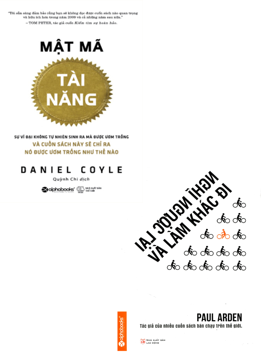 Combo Mật Mã Tài Năng + Nghĩ Ngược Lại Và Làm Khác Đi  _AL
