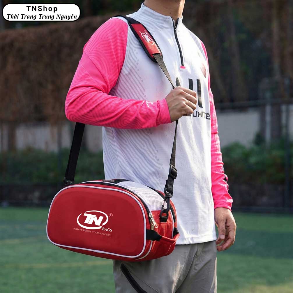 Túi Đựng Giày TN Bags TN.B9002 - Túi Thể Thao 2 Ngăn Chống Thấm, Gọn Nhẹ, Tiện Lợi Mang Đi Tập Luyện &amp; Du Lịch