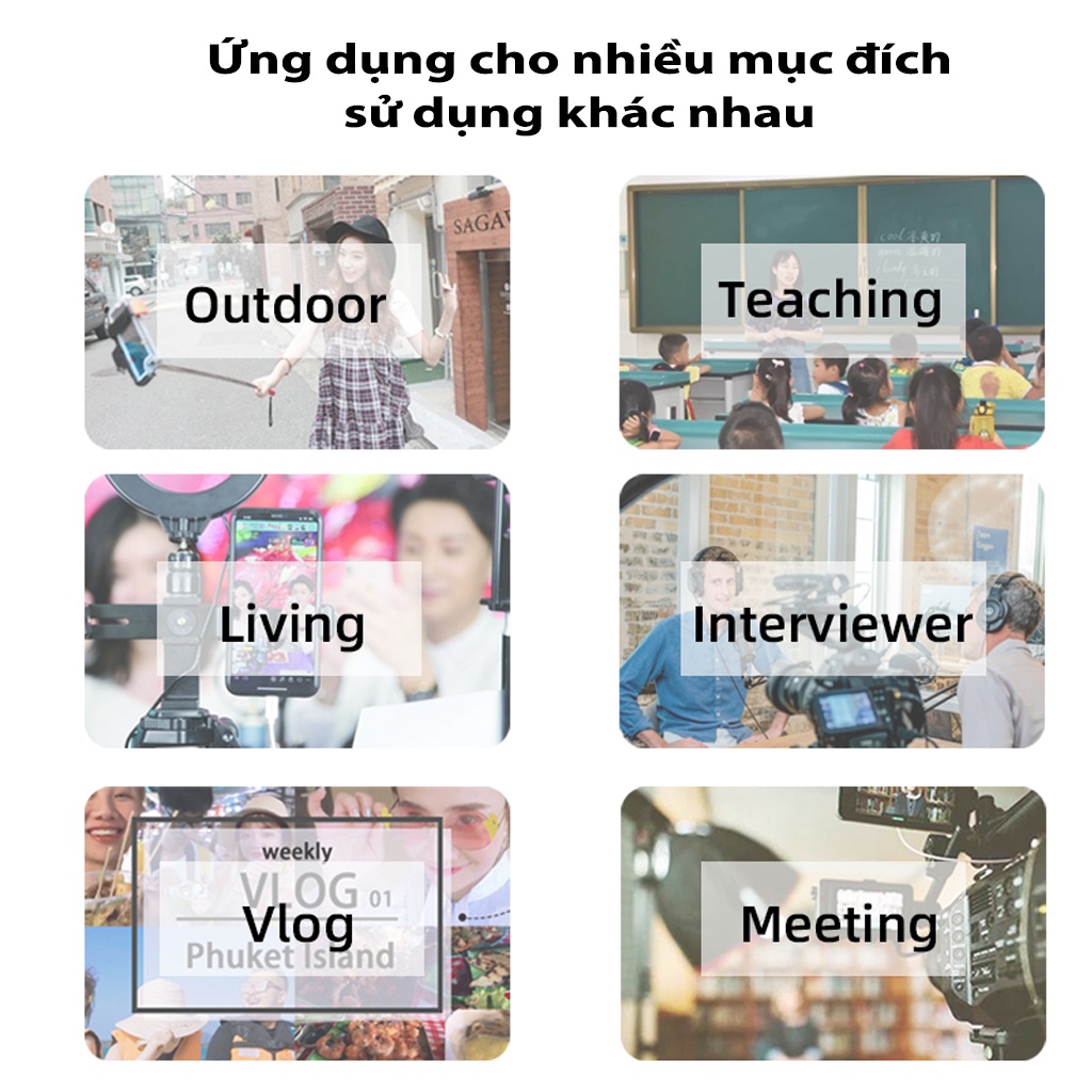 Micro Thu Âm Cài Áo Không Dây CV Chất Lượng Cao, chống ồn, livestream, Hát Karaoke quay video, ghi âm, Vlog, Chơi game, Học Online trò chuyện qua Zoom, Micro thu âm cho Điện Thoại, Máy Tính Bảng, Mic thu âm từ xa - Hàng nhập khẩu