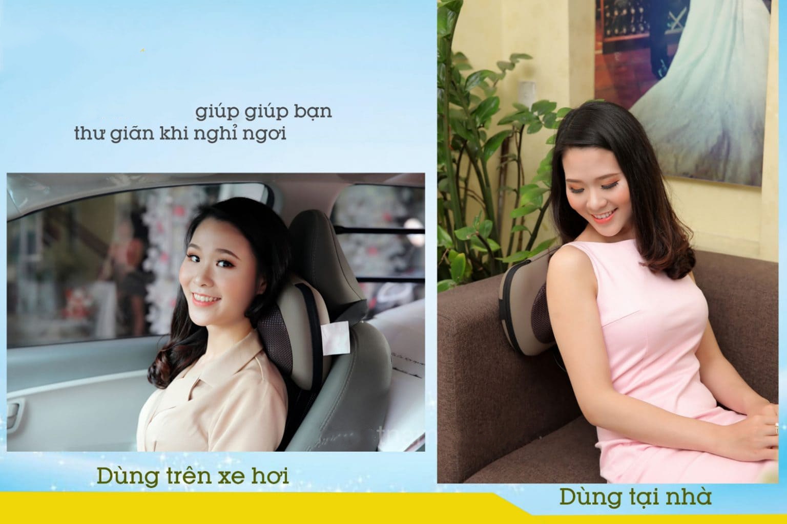 GỐI MÁT XA TOÀN THÂN ĐA NĂNG CAO CẤP GIẢM ĐAU NHỨC XƯƠNG KHỚP