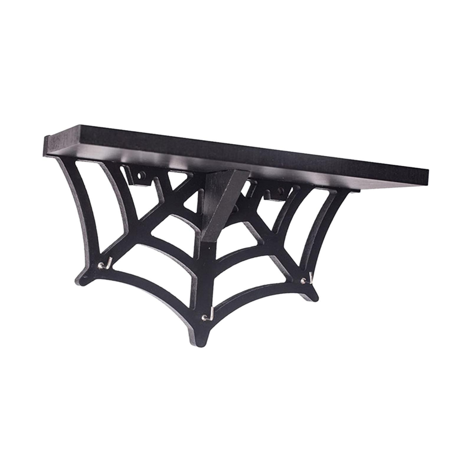Halloween Wall Mounted Shelf Display Shelf ,Halloween Decorations Black Room Decor ,Storage Rack Holder Floating Storage Rack for Home, Bedroom