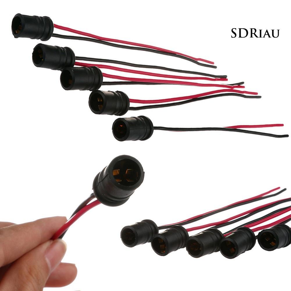 Bộ 5 Chuôi Đèn Led T10 W5W Cho Xe Ô Tô