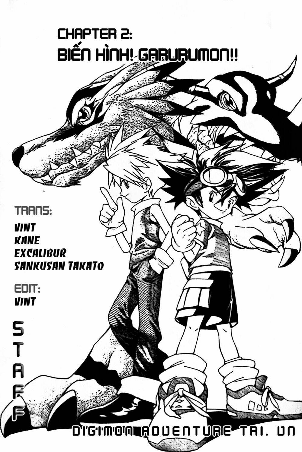 cuộc phiêu lưu của những con thú digimon chapter 2 1