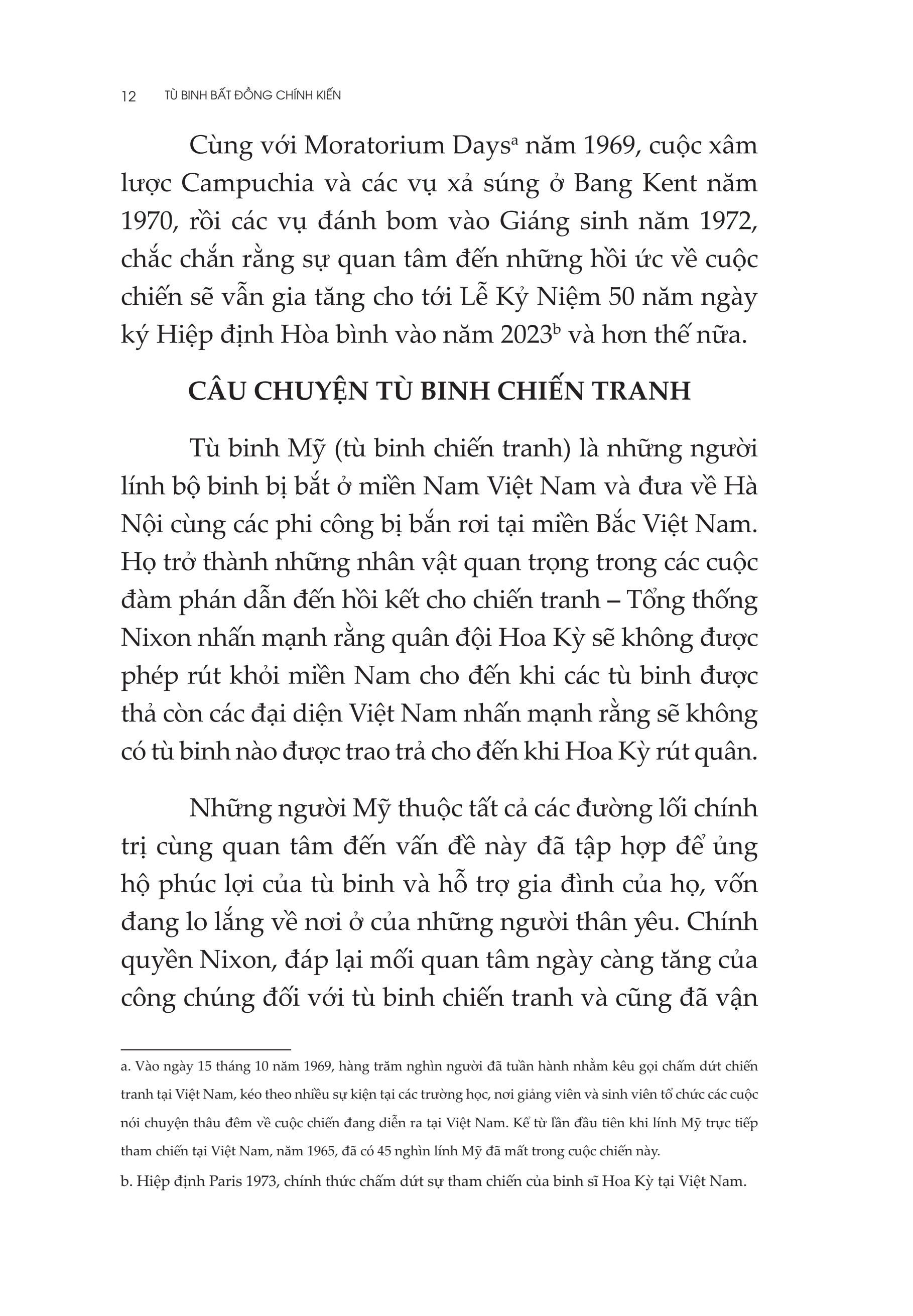 Tù binh bất đồng chính kiến: Từ nhà tù Hỏa Lò đến nước Mỹ hôm nay – Tác giả: Tom Wilber &amp; Jerry Lembcke