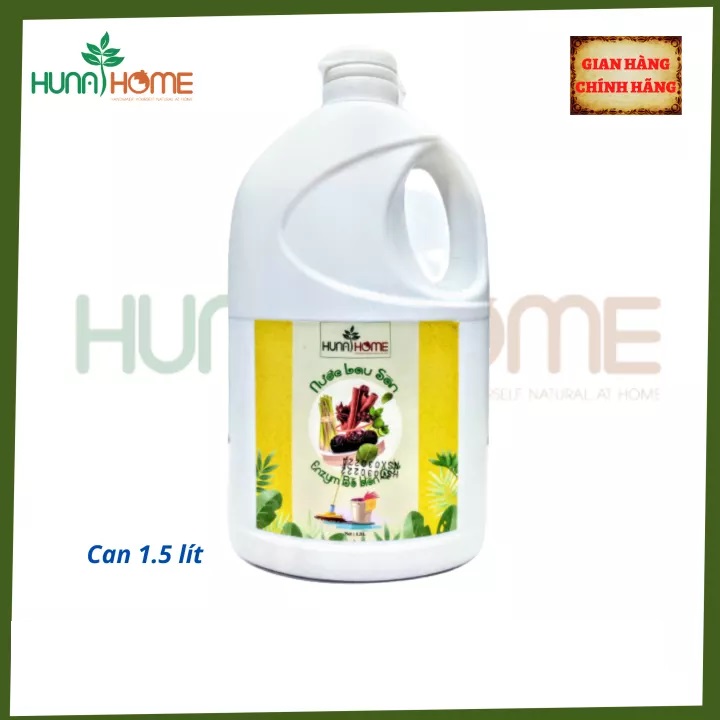 Nước lau sàn enzyme bồ hòn quế Huna'shome can 5 lít