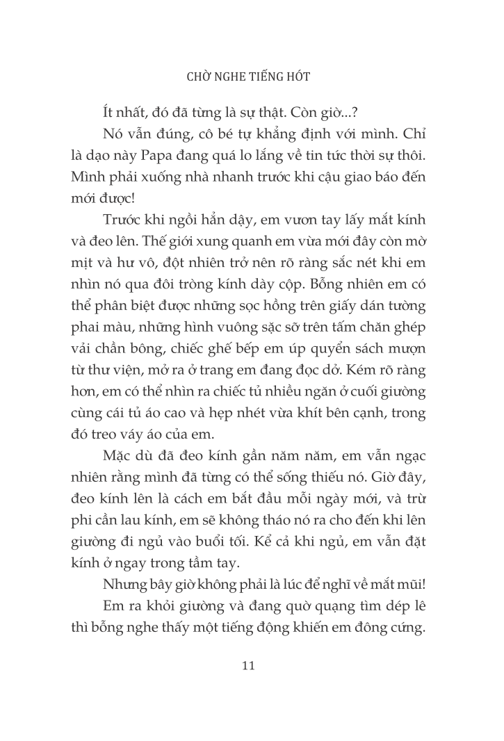 Sách Chờ Nghe Tiếng Hót