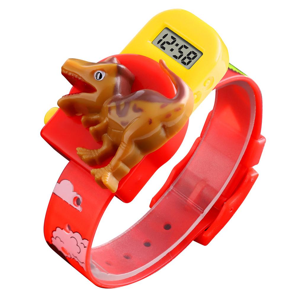 Đồng hồ đeo tay kỹ thuật số Phong cách hoạt hình Khủng long SKMEI 1468 Quà tặng cho trẻ em