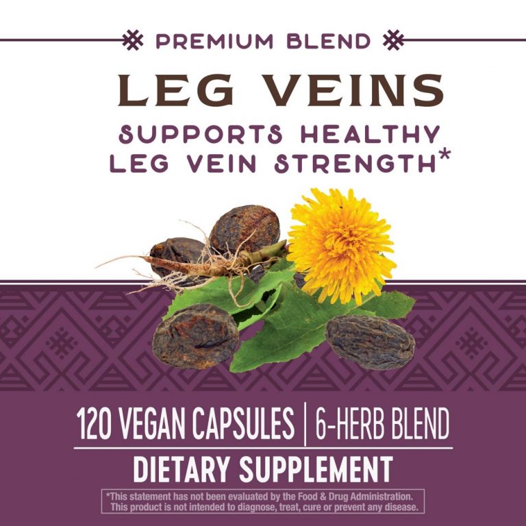 Viên uống giảm giãn tĩnh mạch Nature's Way Leg Veins - Mỹ (120 viên)