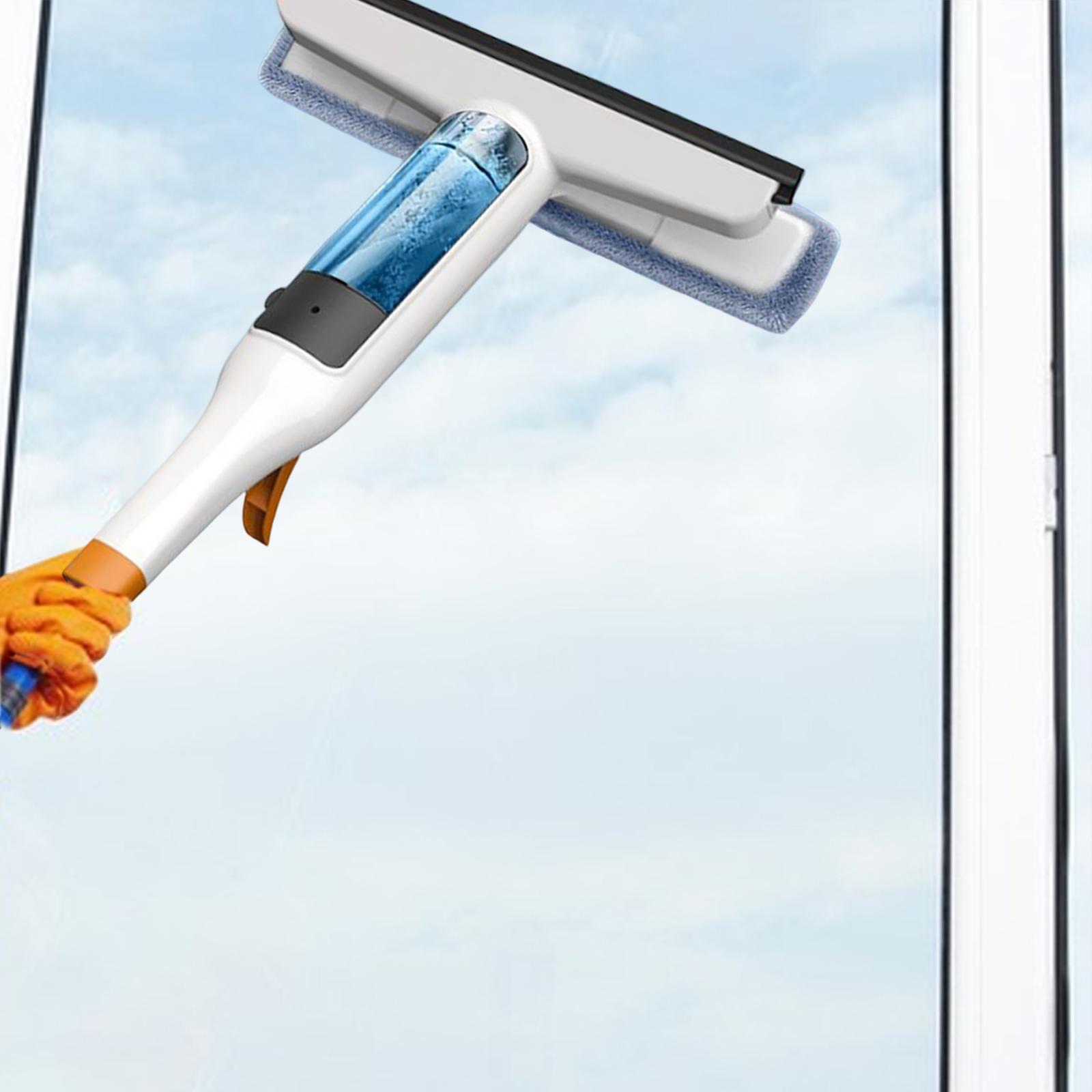 Double Sided Window Cleaner 220ml Shower Wiper Floor Cleaning Mop for Indoor