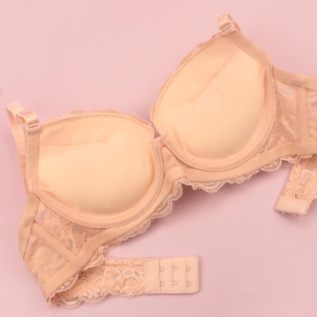 Áo Lót Nâng Ngực Nữ Ren Có Gọng LUPERI LV87 đệm mút dày siêu đẩy dáng quả vát trẻ trung cho người ngực nhỏ lép