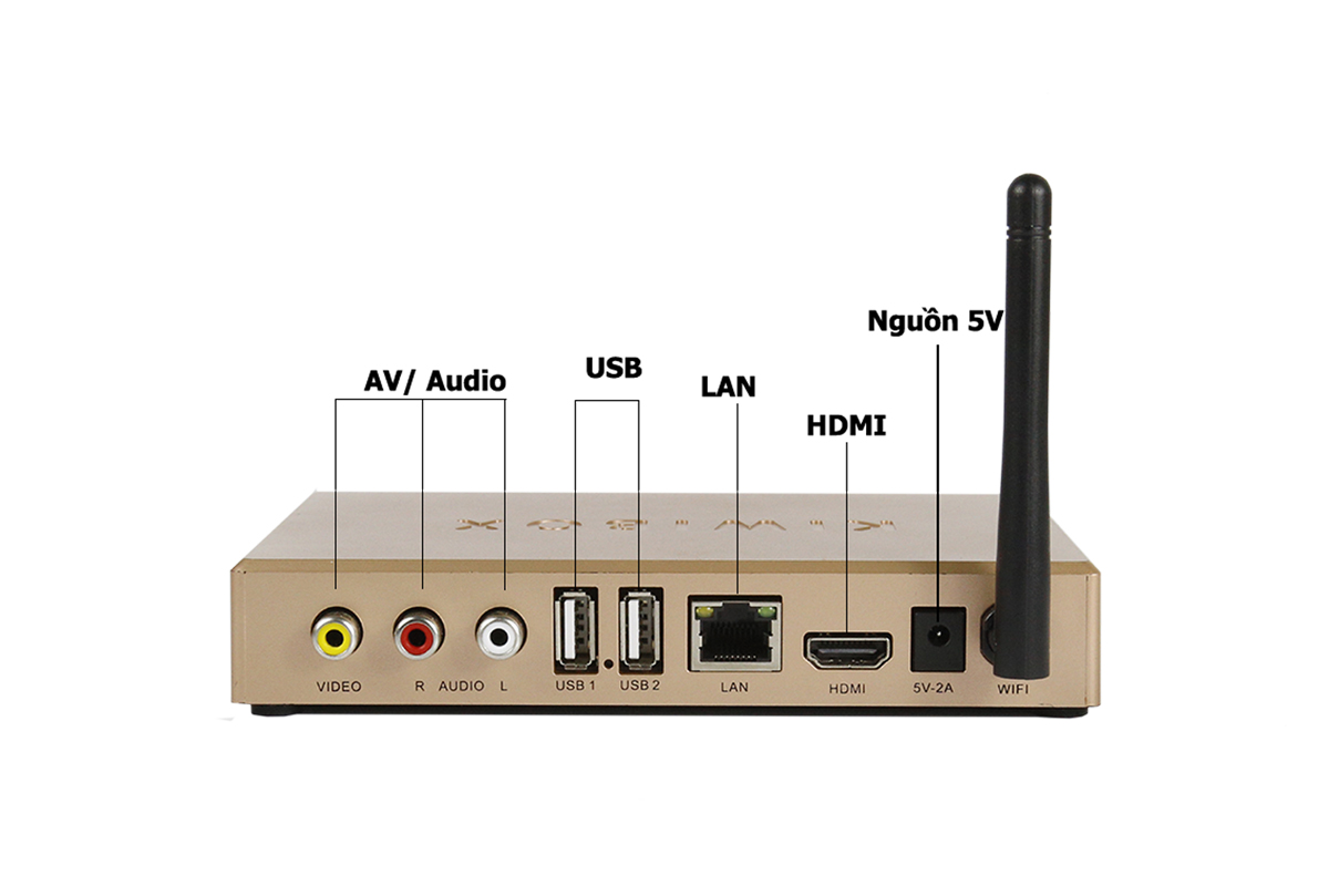 Android tivi Box Kiwi S1 New có Chuột không dây Bản mới 2020 Cập nhập HĐH Android 5.0 - Sản phẩm chính hãng