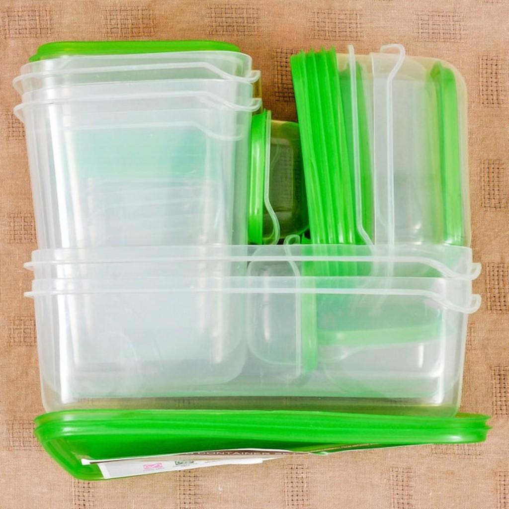 Bộ 17 hộp đựng thực phẩm đa năng an toàn khi sử dụng
