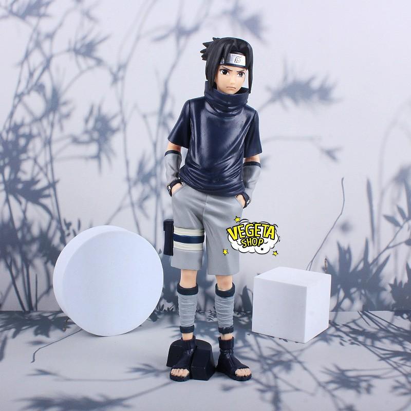 Mô hình Naruto - Mô hình nhân vật Uchiha Sasuke - Mô hình nét đẹp giá rẻ - Cao 24cm