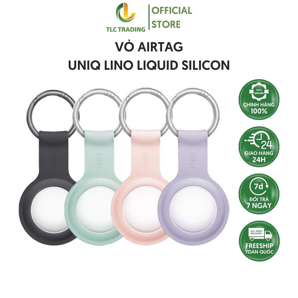 Case dành cho Airtag UNIQ Lino Liquid Silicon Bền Dai Không Sợ Rơi Rớt Gọn Nhẹ Đảm Bảo Thoải Mái - Hàng chính hãng