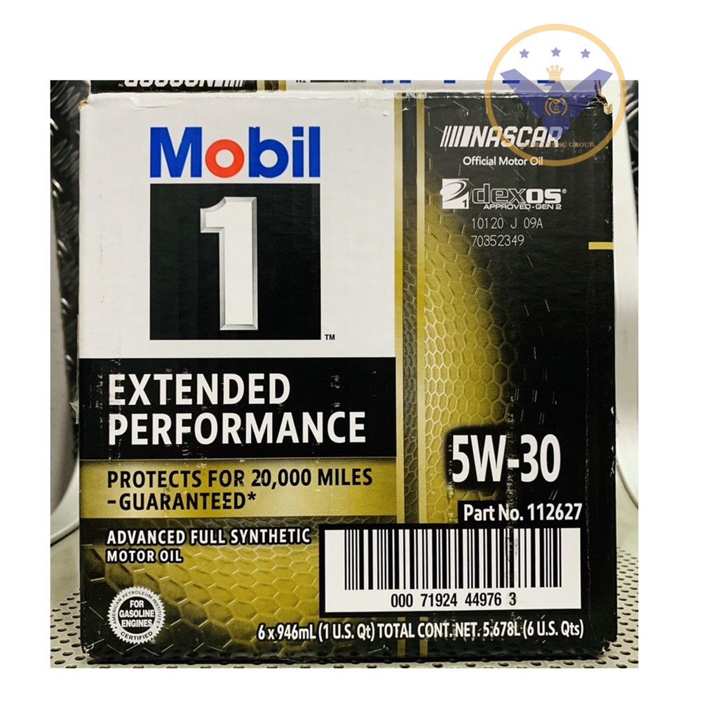 Nhớt xe tay ga, xe ô tô Mobil 1 EP 5W30 tổng hợp cao cấp 946ml - made in USA