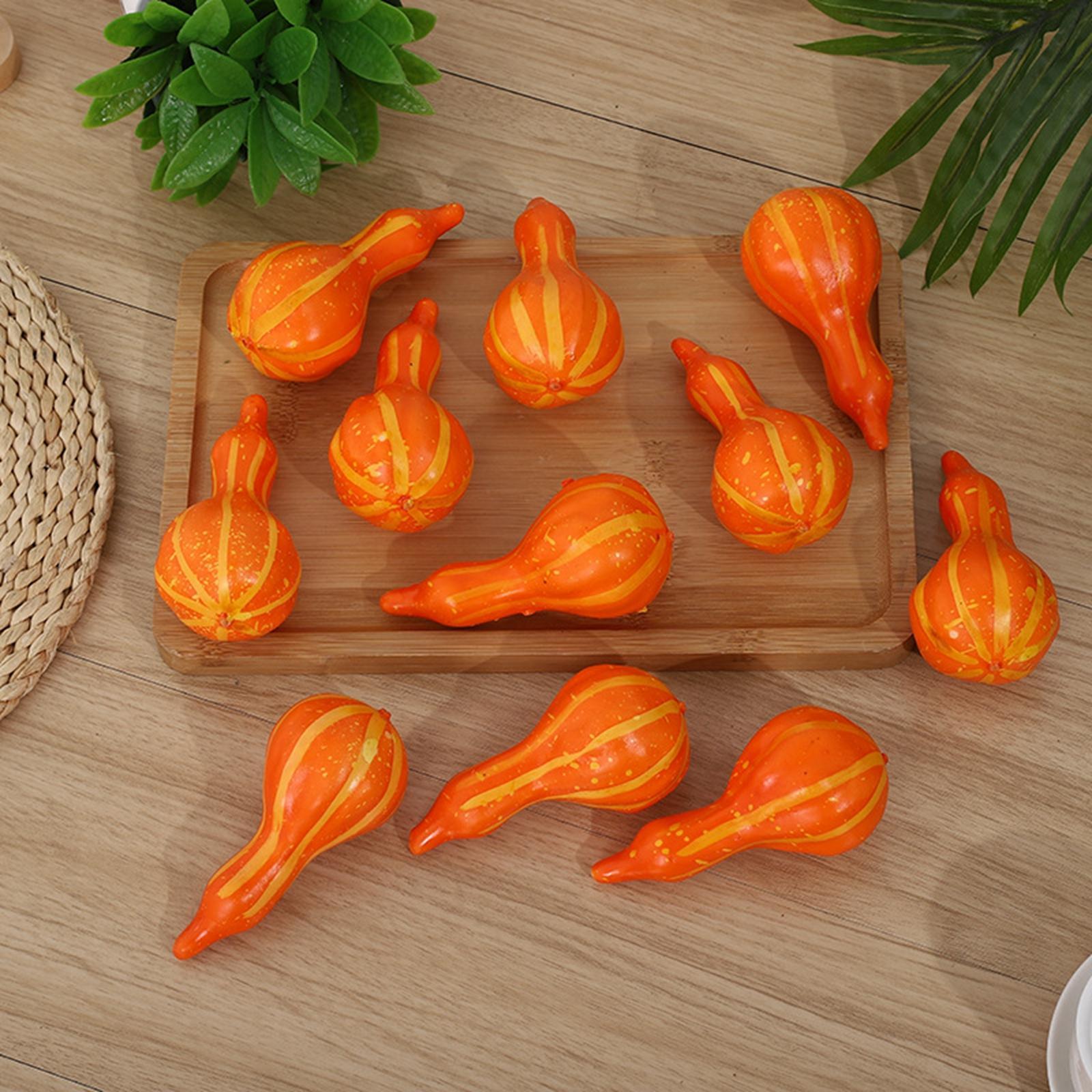 Fake Pumpkins Model Photography Props for Christmas Baby Shower Kitchen