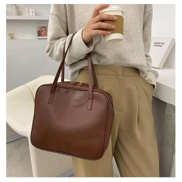 Túi xách tay đeo vai đơn có dung tích lớn đựng đồ du lịch dành cho nữ-Pretty bag store101