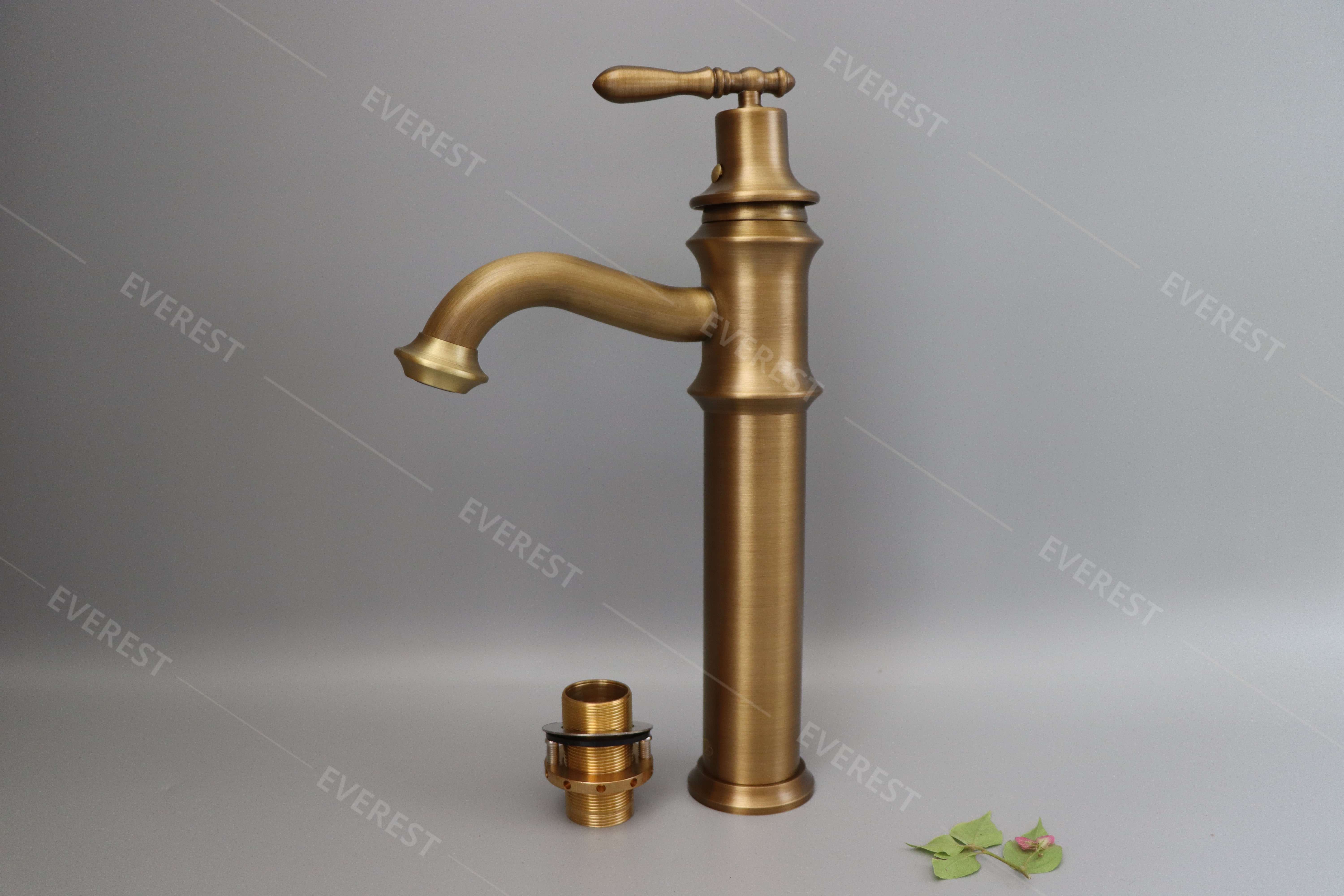 Vòi lavabo bằng đồng EVEREST EV-3010