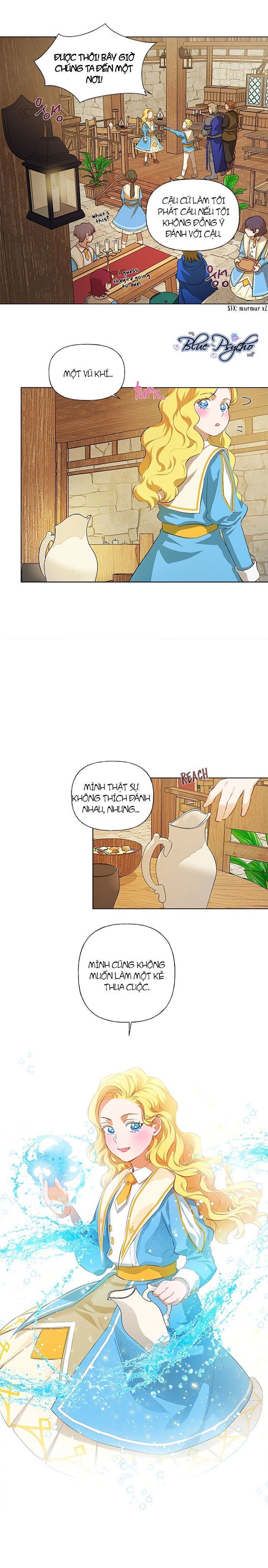 triệu hồi sư với mái tóc màu hoàng kim chapter 24 25