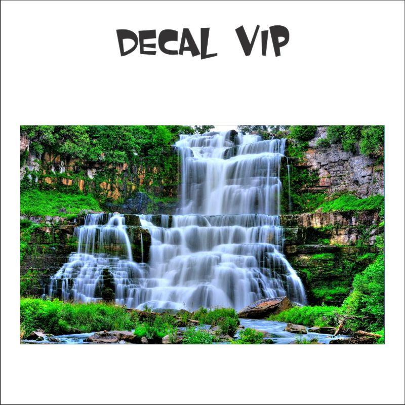 TRANH 3D DÁN HỒ CÁ _DECAL VIP
