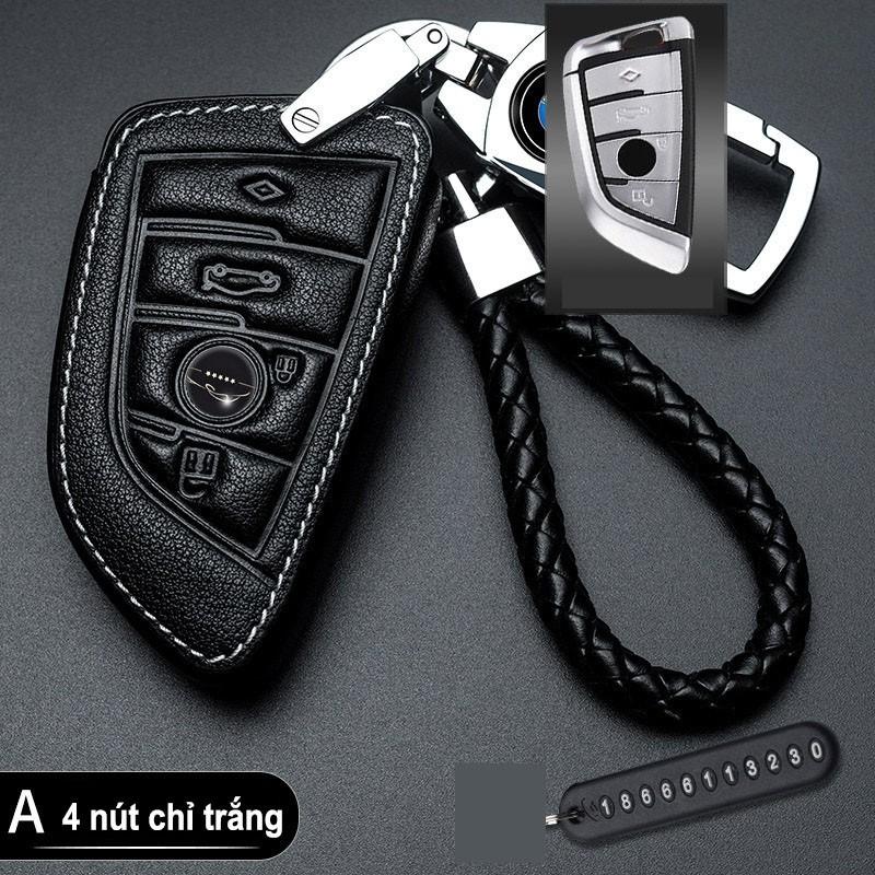 Bao Da Chìa Khóa ô Tô BMW 3 Nút, 4 Nút