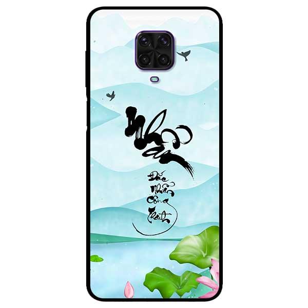 Ốp lưng dành cho Xiaomi Redmi Note 9s / Note 9 Pro / Note 9 Pro Max - Thư Pháp Nhẫn