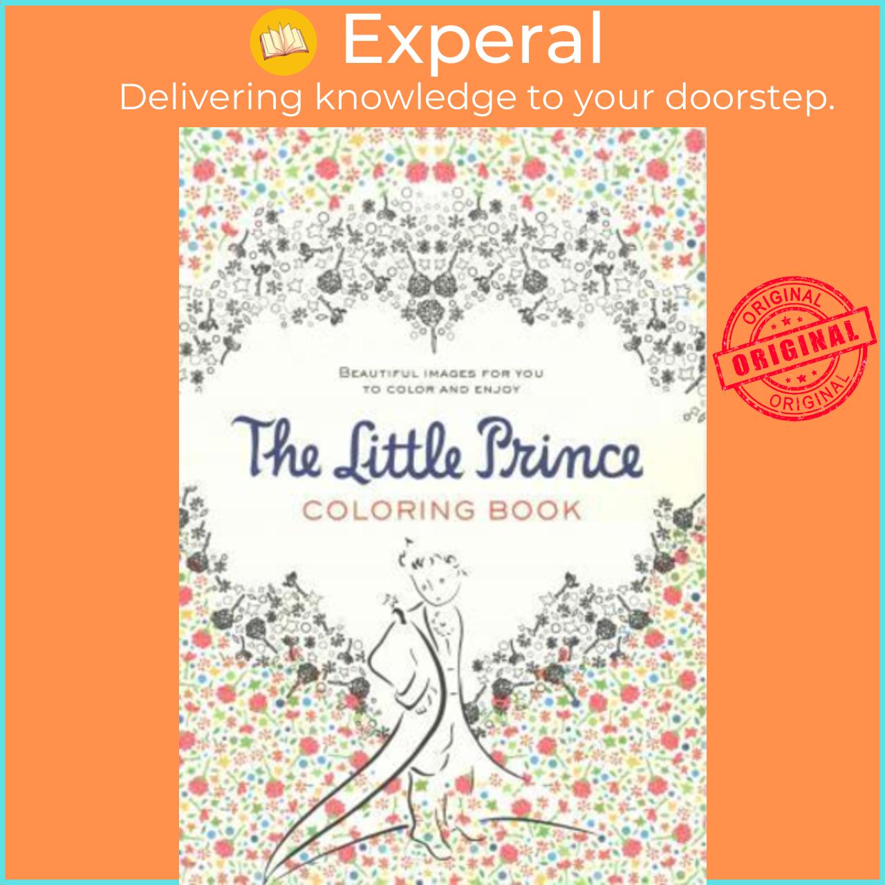 Sách - Little Prince Coloring Book: Beautiful Images for you to Color a by Antoine Saint-Exupéry