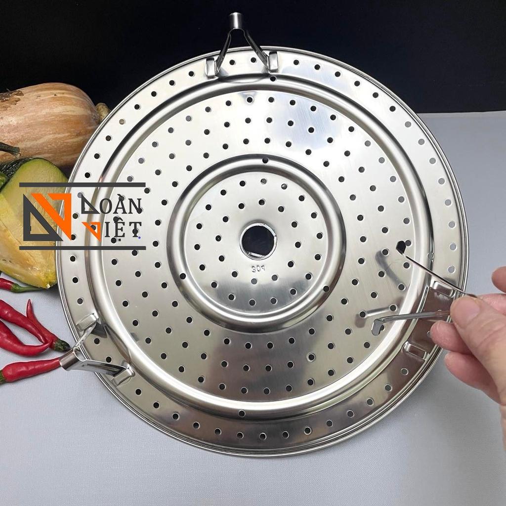 VĨ HẤP, XỬNG HẤP cách thuỷ rau củ , thịt cá - INOX 304 cao cấp, Dụng cụ nhà bếp nhiều size