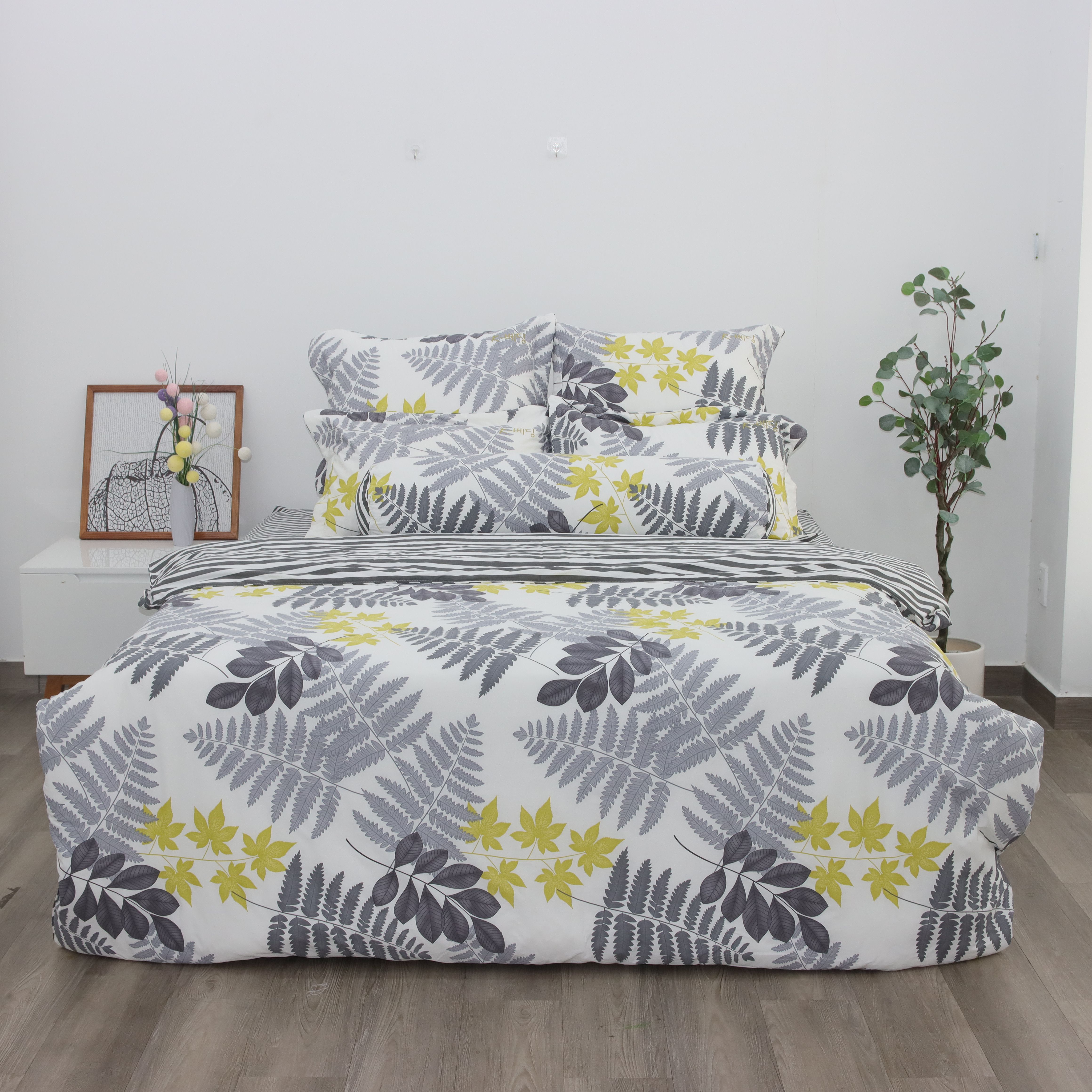 Bộ ga giường K-Bedding KCP chất liệu Cotton