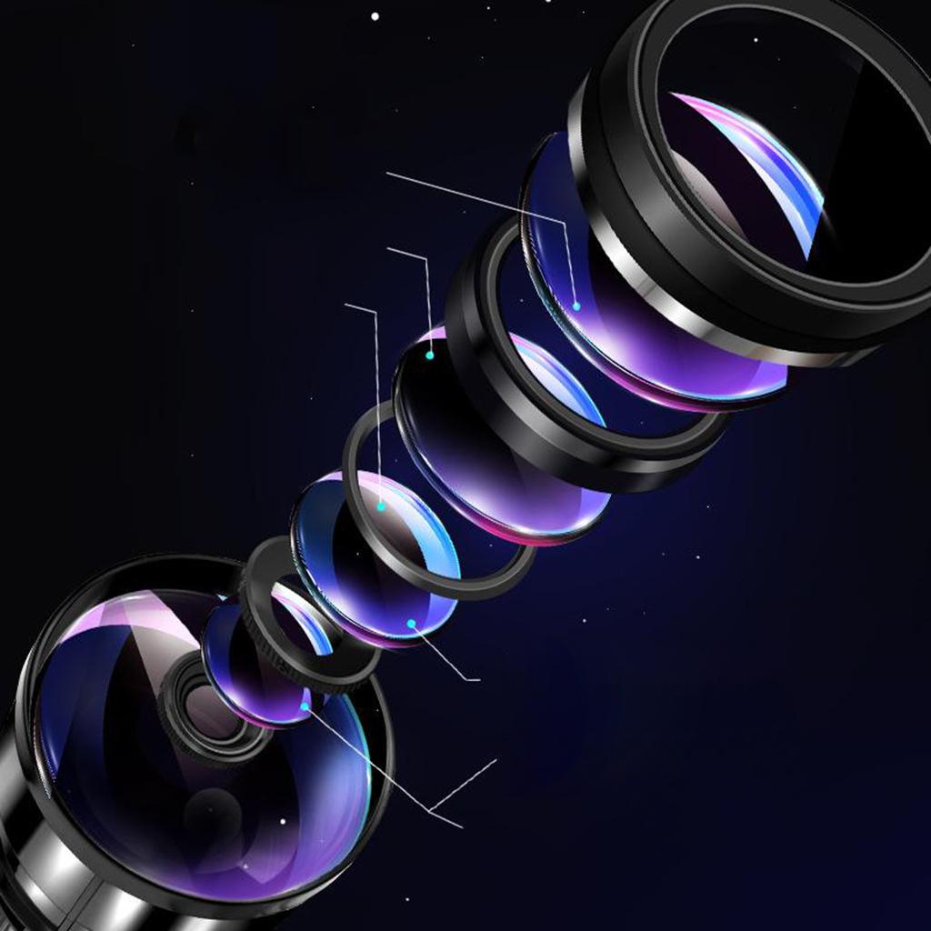 70 Mm HD Astronomical Reflector Telescope Monocular Set And Tripod Moon Filter for Adults Children