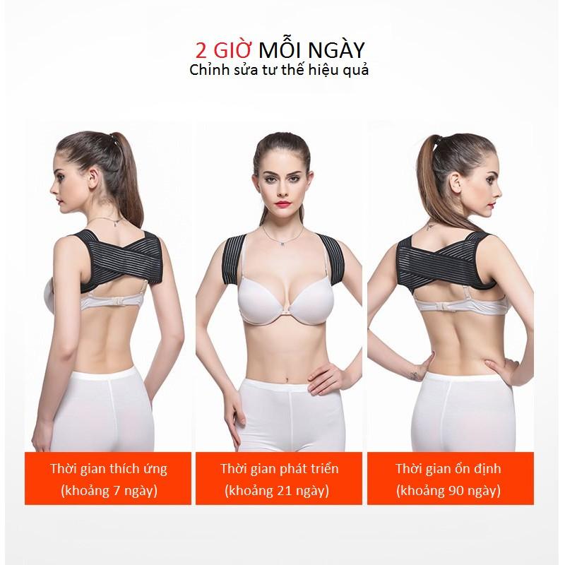 Đai Chống Gù Lưng Cho Học Sinh, Nhân Viên Văn Phòng Cao Cấp Nhật Bản