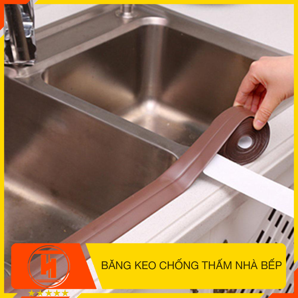 Băng keo chống thấm nước nhà bếp,nhà vệ sinh HTSYS Kinbata -3.8cmx3.2m