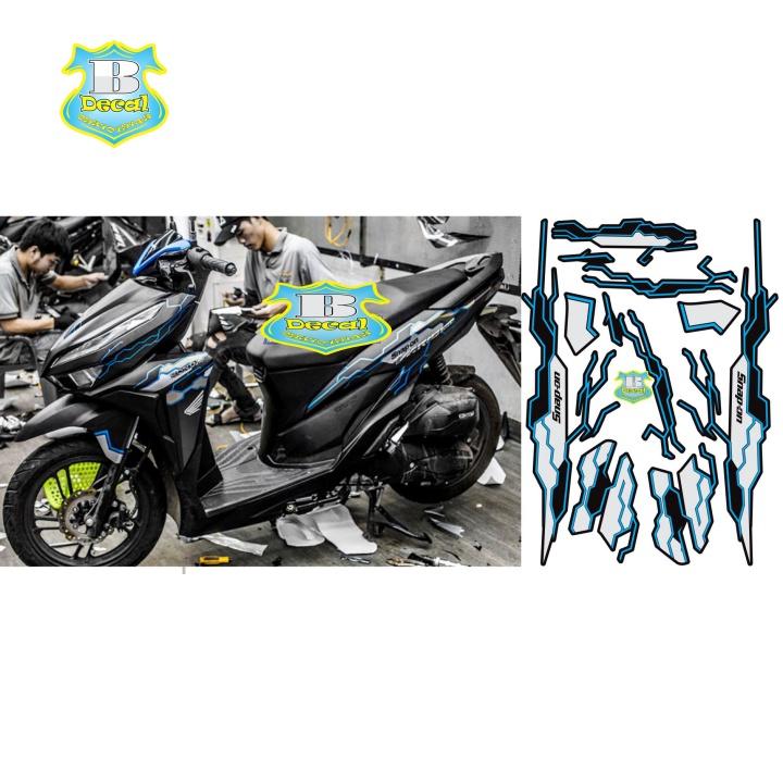 Tem rời vario 150 line blue za