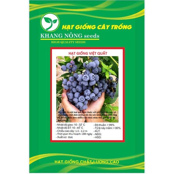 Hạt Giống Trái Việt Quất Xanh KNS3451 - Gói 30 hạt