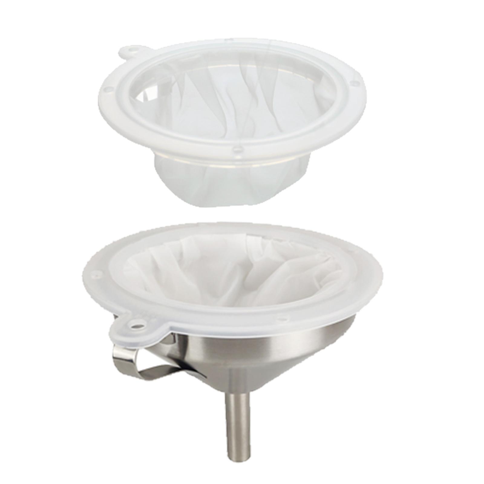 Food Grade Food Filter Strainer with 200 Mesh and 100 Mesh for Transferring