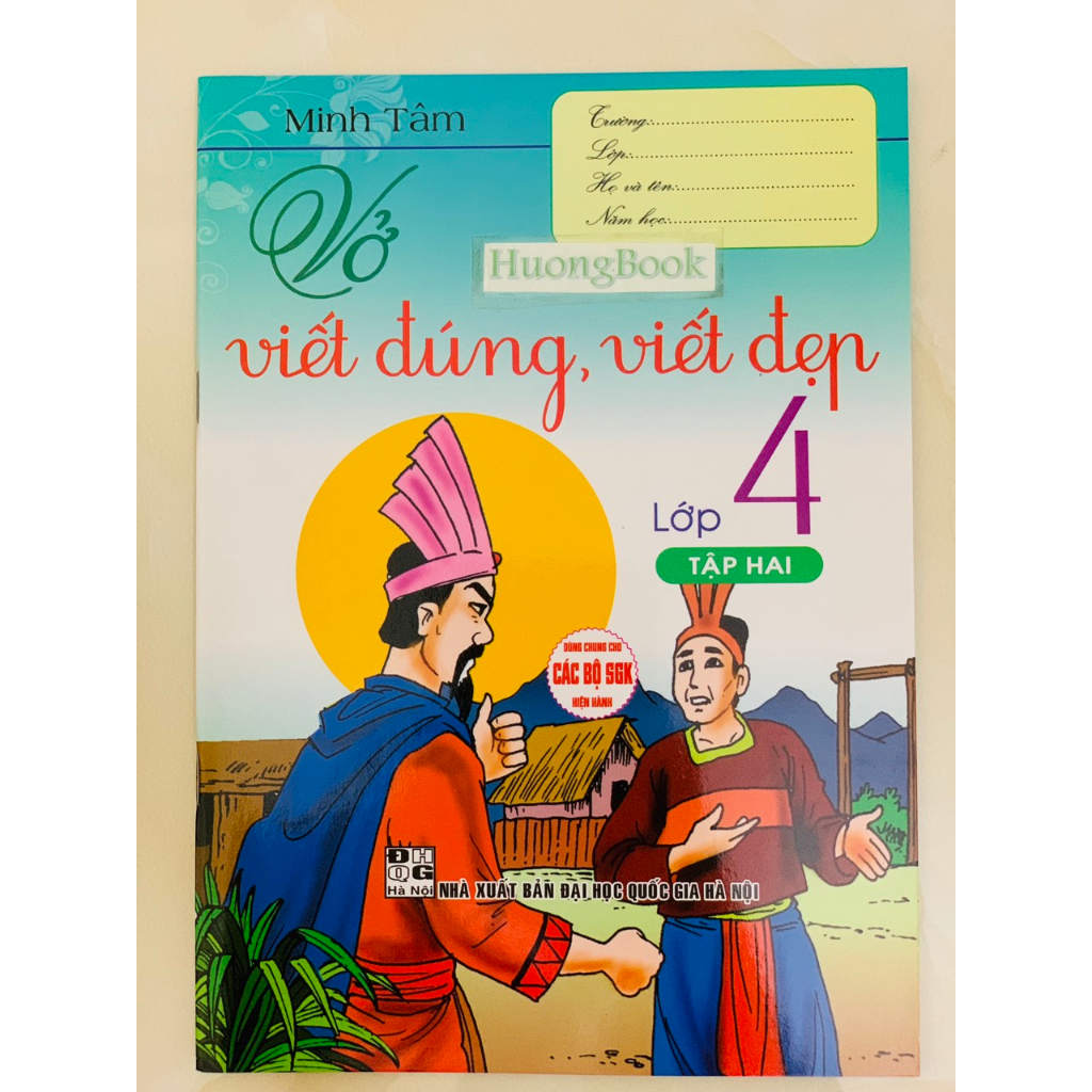 Sách - Vở viết đúng, viết đẹp lớp 4 - dùng chung cho các bộ sgk hiện hành
