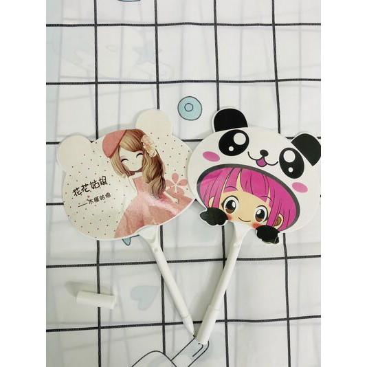 Bút Bi Kèm Quạt nhiều màu hình thú, hình hoa quả siêu dễ thương 88236 shop THẾ GIỚI TIỆN ÍCH 88