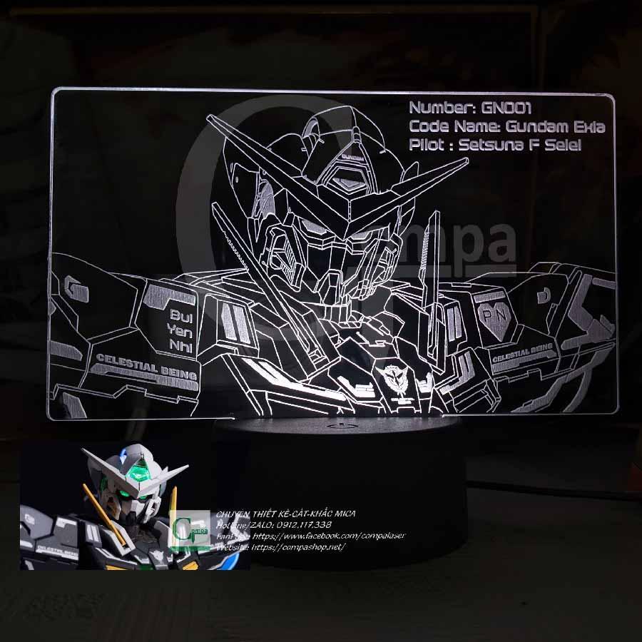 Đèn ngủ Gundam Exia GN001 AGND0201 16 MÀU TÙY CHỈNH