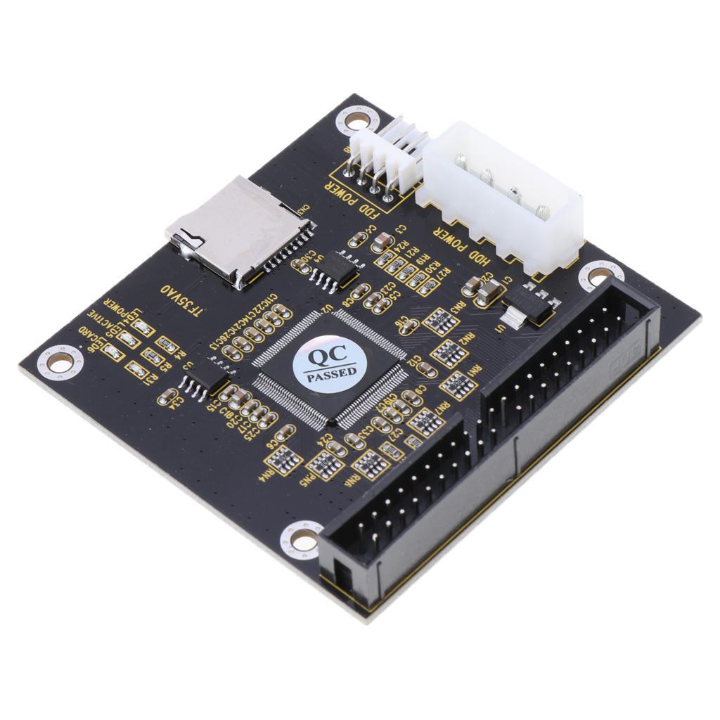 Micro SD SDHC TF Flash Memory Card SD Card to IDE SSD Adapter