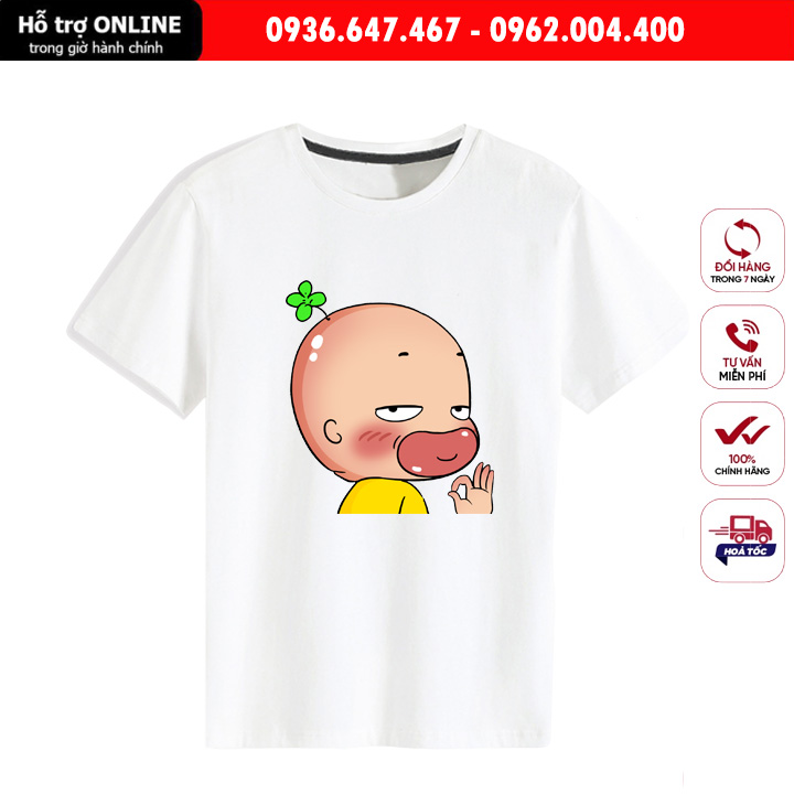 Áo Thun Unisex Nam Nữ Form Đẹp In Hình Quỳnh Aka - Chất Vải Cotton Đẹp Mịn Mát