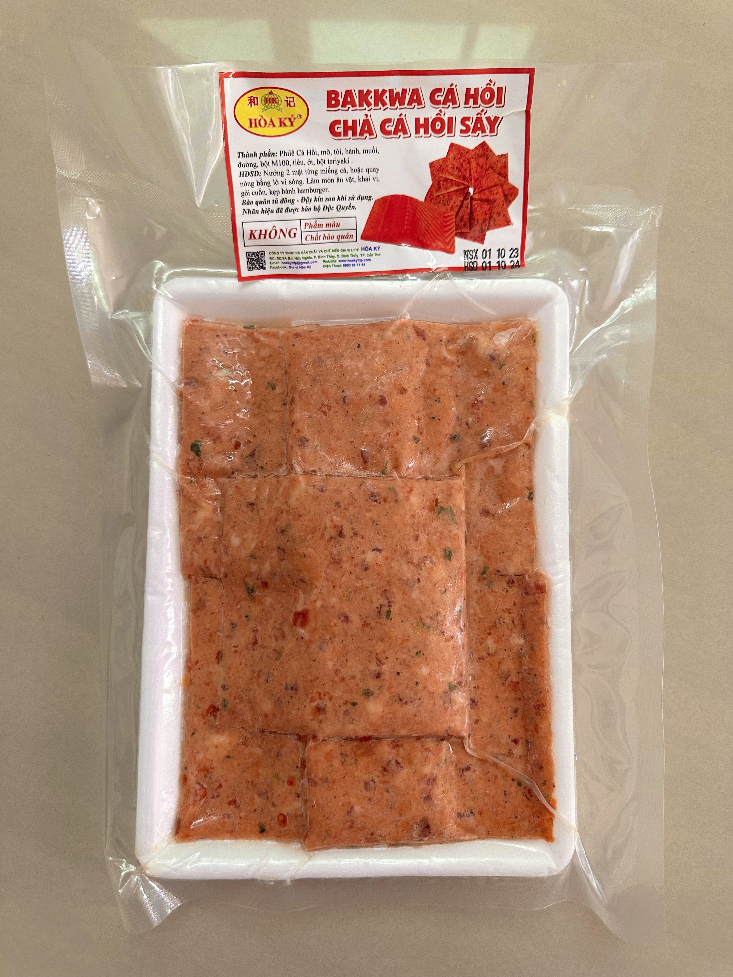 Thịt sấy khô ( Cá Hồi) Bakkwa 500gr