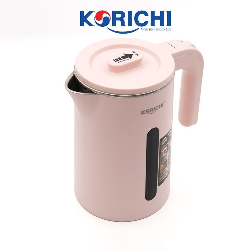 Ấm siêu tốc đun nước - Korichi - KRC-5188- 1.8L 1500W - Bảo hành 12 tháng (3 màu xanh lá, xanh ngọc, hồng