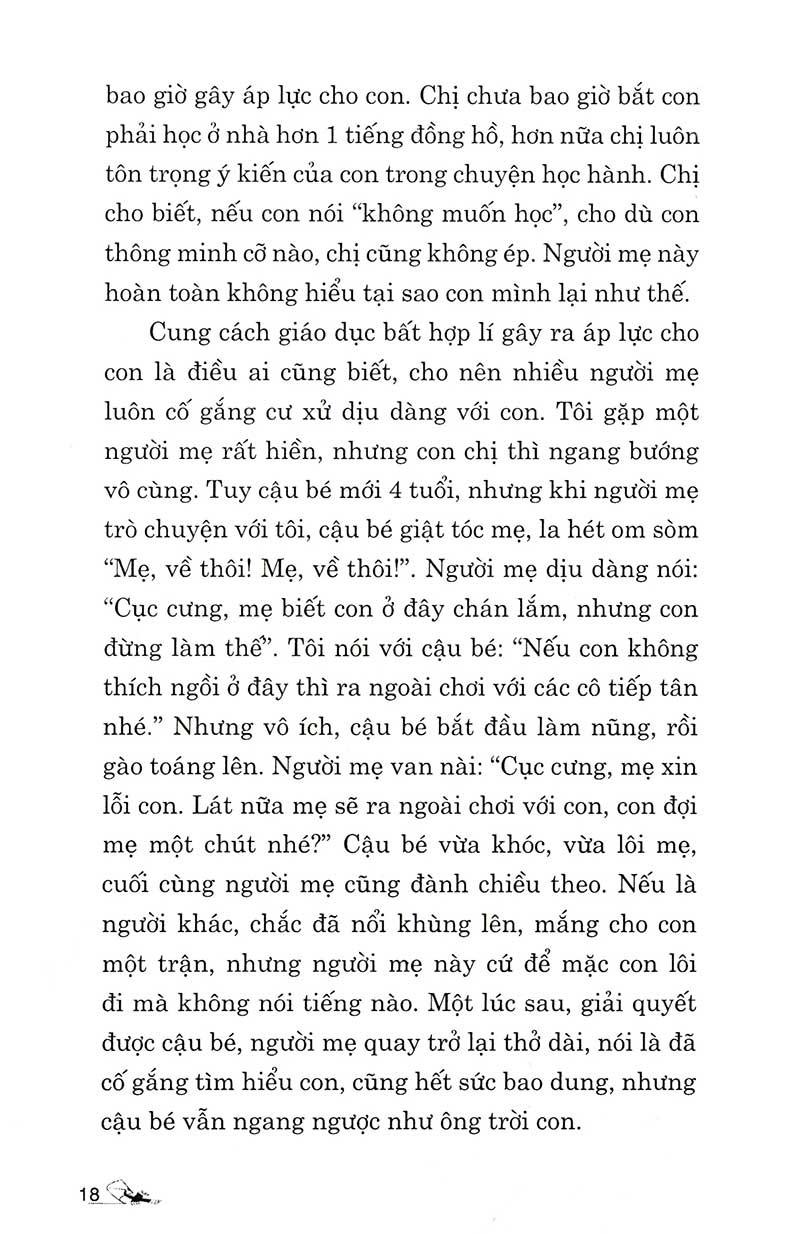 Áp Lực Của Trẻ